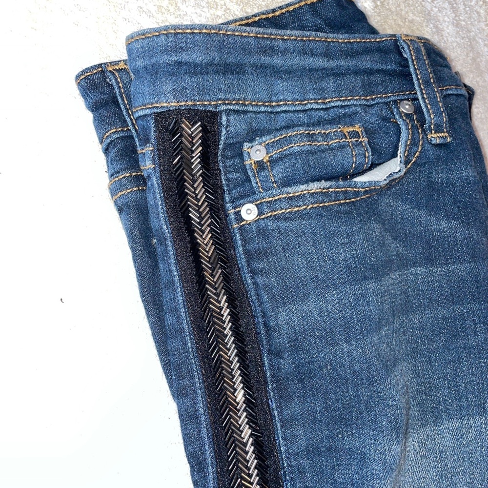 Gap ladies size 0/25 leggings with piping - Picture 7 of 7